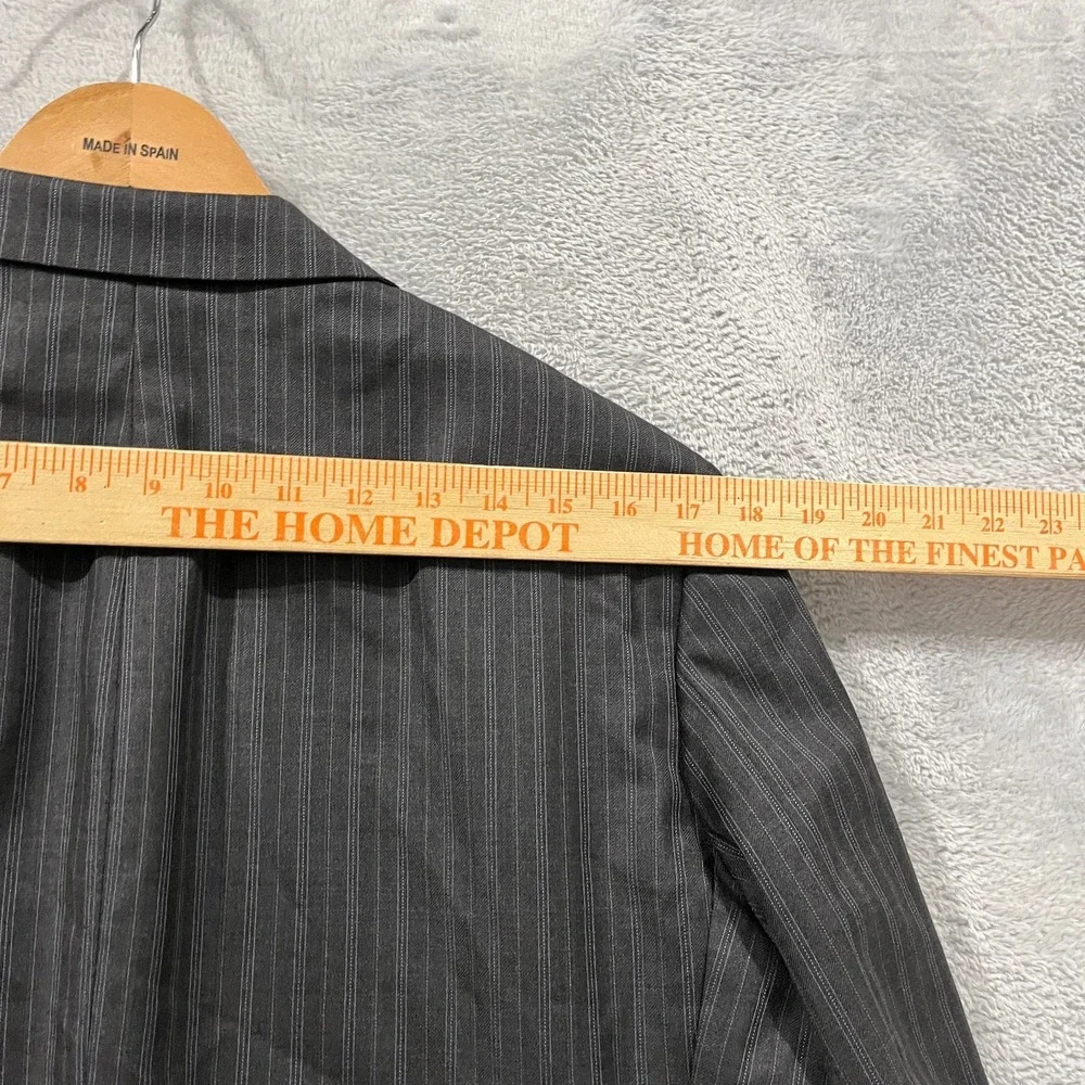 Brooks Brothers Blazer 1818 Milano Saxxon 100% Wool Size 40R Striped Academia‎